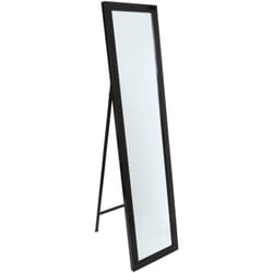Specchio da terra classico, 35 x 155 cm, nero