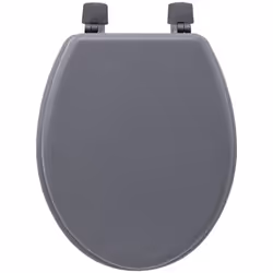 Sedile per wc in legno laccato grigio "colorama - 5 five simply smart. Colore : Gris. Materiale principale : Hdf. Lunghezza : ...