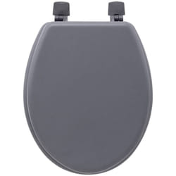 Five - Sedile per wc in legno laccato grigio colorama - 5