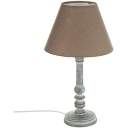 Atmosphera - Lampada Leo grigio tortora H36cm créateur d'intérieur
