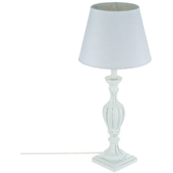 Atmosphera - Lampada Renzo bianca H56cm créateur d'intérieur