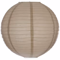 Lanterna a sfera di carta d45cm - Atmosphera createur d'interieur. Colore : Taupe. Materiale principale : Papier. Lunghezza : ...