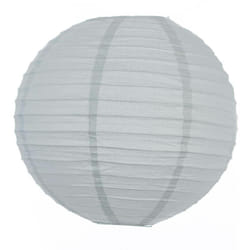 Atmosphera - Lanterna a sfera di carta D35cm - Grigio chiaro créateur d'intérieur