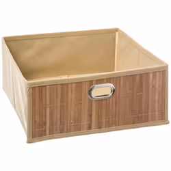 Cestino "mix n modul" in bambù latte 31x15cm - 5 five simply smart. Colore : Marron. Materiale principale : Carton. Lunghezza ...