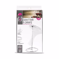 CMP Paris KV7083, Scolapiatti, Stand, Da tavolo, Caraffa/decanter, Cromo, Metallo