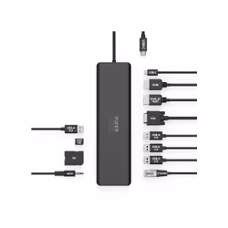 Port Designs 901906-W replicatore di porte e docking station per laptop Cablato USB 3.2 Gen 2 (3.1 Gen 2) Type-C Nero - Vista aggiuntiva 6