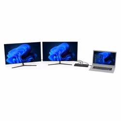 Port Designs 901910W-EU replicatore di porte e docking station per laptop Cablato USB 3.2 Gen 2 (3.1 Gen 2) Type-C Nero - Vista aggiuntiva 6
