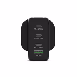Port Designs 900107-UK Caricabatterie per dispositivi mobili Universale Nero AC Ricarica rapida Interno