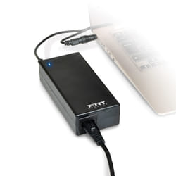 Port Designs 900007 adattatore e invertitore Interno 90 W Nero