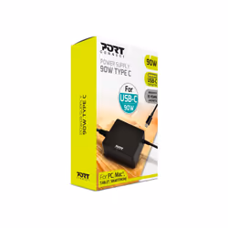 Port Designs 900098-EU adattatore e invertitore Interno 90 W Nero - Vista aggiuntiva 5