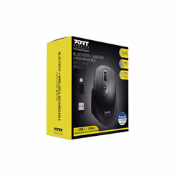 Port Designs 900716 mouse Mano destra RF senza fili + Bluetooth Ottico 3200 DPI - Vista aggiuntiva 4