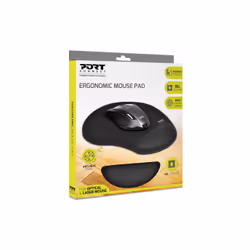 Port Designs 900717 tappetino per mouse Nero - Vista aggiuntiva 4