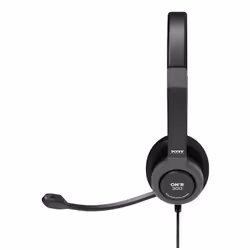 Port Designs 912001 cuffia e auricolare Cablato A Padiglione Ufficio USB Type-C / USB Type-A Nero - Vista aggiuntiva 5