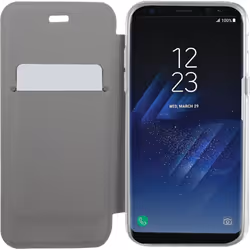 Bigben Connected CRYSTALGS8PLUS custodia per cellulare 15,8 cm (6.2") Custodia a libro Nero, Trasparente - Vista aggiuntiva 2
