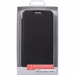 Bigben Connected CRYSTALGS8PLUS custodia per cellulare 15,8 cm (6.2") Custodia a libro Nero, Trasparente - Vista aggiuntiva 4
