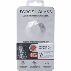 Bigben Connected FGEVOIP7PORIGC, Apple, iPhone 7 Plus/8 Plus, Scratch resistant, Trasparente, 1 pz