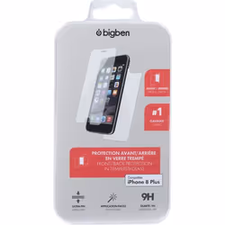 Bigben Connected PEGLASS360IP8P protezione per lo schermo e il retro dei telefoni cellulari 2 pz