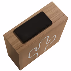 Bigben Connected CBLNEONINDUCACTL altoparlante portatile e per feste Legno 15 W - Vista aggiuntiva 4