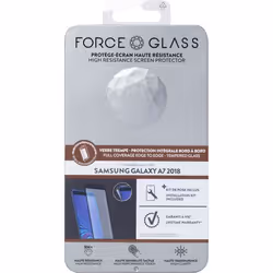 Bigben Connected FGEVOA72018ORIG, Samsung, Galaxy A7 A750 2018, Scratch resistant, Nero, Trasparente, 1 pz