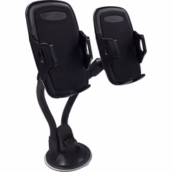 BIG BEN DUALCARHOLDERB, Telefono cellulare/smartphone, Supporto passivo, Auto, Nero