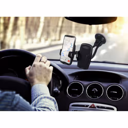 BIG BEN DUALCARHOLDERB supporto per personal communication Supporto passivo Telefono cellulare/smartphone Nero - Vista aggiuntiva 4