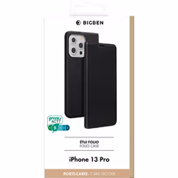 BIG BEN ETUIFIP1367B custodia per cellulare 17 cm (6.7") Custodia a libro Nero - Vista aggiuntiva 4