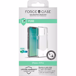 BIG BEN FCPUREIP1361PT custodia per cellulare 15,5 cm (6.1") Cover Trasparente - Vista aggiuntiva 2