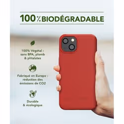 Bigben Connected JGCOVIP1361R custodia per cellulare 15,5 cm (6.1") Cover Rosso - Vista aggiuntiva 2