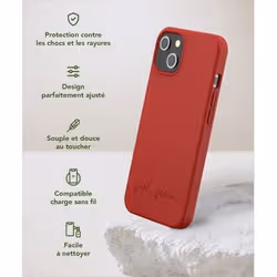 Bigben Connected JGCOVIP1361R custodia per cellulare 15,5 cm (6.1") Cover Rosso - Vista aggiuntiva 3