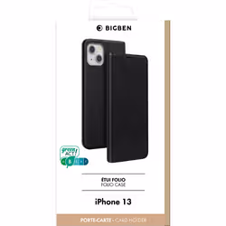 BIG BEN ETUIFIP1361B custodia per cellulare 15,5 cm (6.1") Custodia a libro Nero - Vista aggiuntiva 4