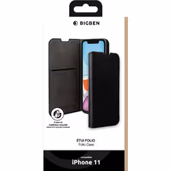 Bigben Connected FOLIOIP11BV2 custodia per cellulare Custodia a libro Nero - Vista aggiuntiva 2
