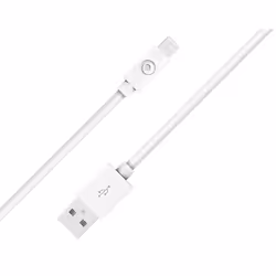 BIG BEN CBLMFI1M2RW, 1,2 m, Lightning, USB A, Maschio, Maschio, Bianco