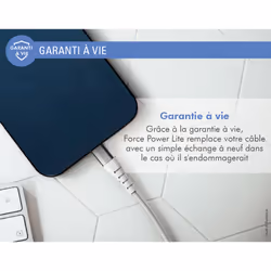 FORCE CASE FPLIAC1M2RW cavo per cellulare Bianco - Vista aggiuntiva 4