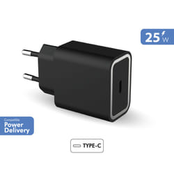FORCE CASE FPLICS1C25WPDRB Caricabatterie per dispositivi mobili Nero