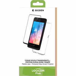 Bigben Connected PACKSILIVTLOGIFIVE custodia per cellulare Trasparente