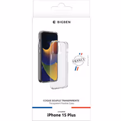 BIG BEN SILITRANSIP15PL custodia per cellulare 17 cm (6.7") Cover Trasparente - Vista aggiuntiva 6
