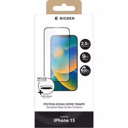 BIG BEN PEGLASSIP15 protezione per lo schermo e il retro dei telefoni cellulari Pellicola proteggischermo trasparente Apple 1 pz - Vista aggiuntiva 2