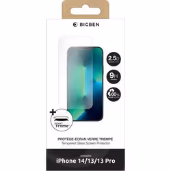 BIG BEN PEGLASSIP14 protezione per lo schermo e il retro dei telefoni cellulari Pellicola proteggischermo trasparente Apple 1 pz - Vista aggiuntiva 2