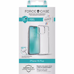 FORCE CASE FCFEELIP14M custodia per cellulare 17 cm (6.69") Cover Trasparente - Vista aggiuntiva 2