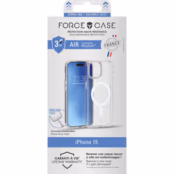 BIG BEN FCAIRMAGIP15MF custodia per cellulare 15,5 cm (6.1") Cover Trasparente - Vista aggiuntiva 2
