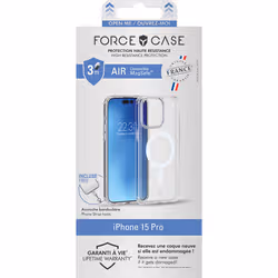 BIG BEN FCAIRMAGIP15PMF custodia per cellulare 15,5 cm (6.1") Cover Trasparente - Vista aggiuntiva 2