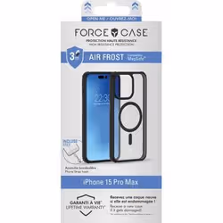BIG BEN FCAIRFRMAGIP15PMB custodia per cellulare 17 cm (6.7") Cover Nero, Trasparente - Vista aggiuntiva 2
