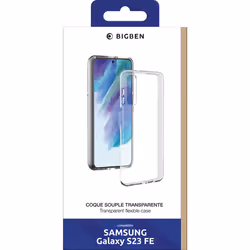 BIG BEN SILITRANSGS23FE custodia per cellulare 16,3 cm (6.4") Cover Trasparente - Vista aggiuntiva 2
