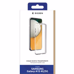 BIG BEN SILITRANSGA15 custodia per cellulare 16,5 cm (6.5") Cover Trasparente - Vista aggiuntiva 2