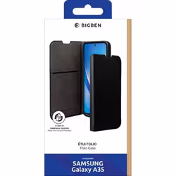 BIG BEN FOLIOGA35 custodia per cellulare 16,8 cm (6.6") Custodia a libro Nero - Vista aggiuntiva 2
