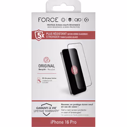 Force Glass FGOGIP16PORIG protezione per lo schermo e il retro dei telefoni cellulari Pellicola proteggischermo trasparente Apple 1 pz - Vista aggiuntiva 2
