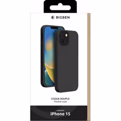 BIG BEN SILISOFTIP15B custodia per cellulare 15,5 cm (6.1") Cover Nero - Vista aggiuntiva 2