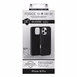 BIG BEN FCSILIMAGIP16PB custodia per cellulare Cover iPhone 16 Pro Nero - Vista aggiuntiva 2