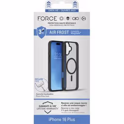 BIG BEN FCAIRFRMAGIP16PLB custodia per cellulare 17 cm (6.7") Cover Nero, Trasparente - Vista aggiuntiva 2