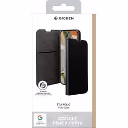 BIG BEN FOLIOPIXEL9 custodia per cellulare 16 cm (6.3") Custodia a libro Nero - Vista aggiuntiva 2
